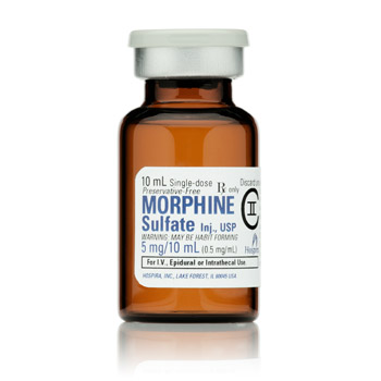 Morphine Sulfate CII (500 mg) Injection