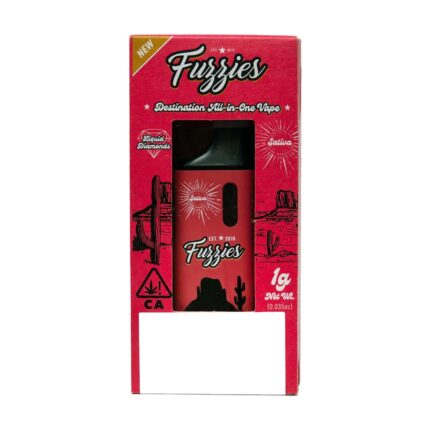 Fuzzies Destination 1g AIO - Fruit Punch Sativa