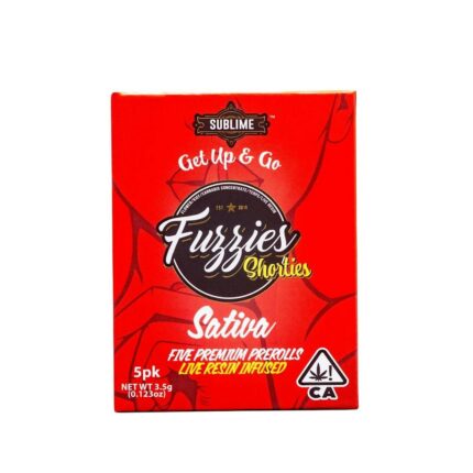 Fuzzies Live Resin 5pk (3.5g) Sour Diesel Sativa