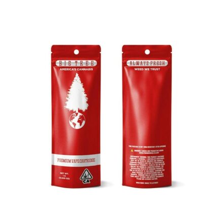 Big Tree
Blackberry Kush 1G Premium Vape Cartridge