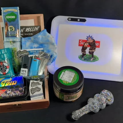 Stoner Bundle by Dank Box  with all the smoking essentials