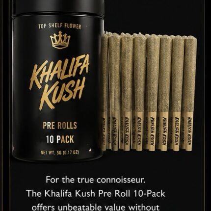Khalifa Kush pre rolls pack of 10 | hybrid | 1g