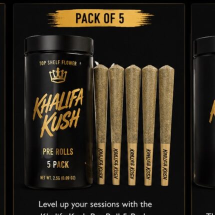 khalifa kush pre roll pack of 5| 1g | Sativa