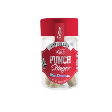 Punch Edibles & Extracts
Blue Dream (Sativa) 5 Pre-Rolls 2.5g