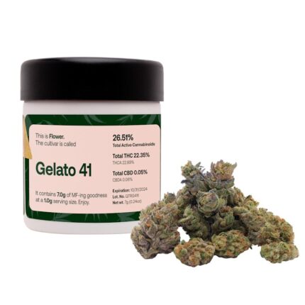 MFNY
Gelato 41 Flower 3.5g sativa