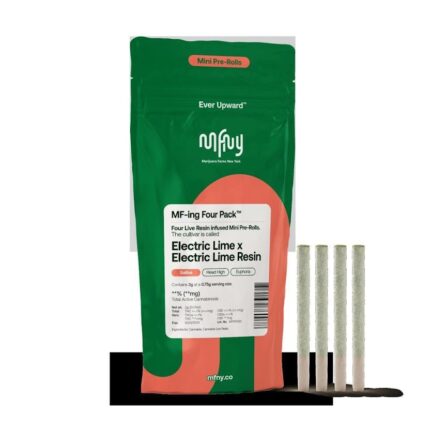 MFNY
Electric Lime x Electric Lime Live Resin Infused Pre-roll | 4pk 3.0g sativa