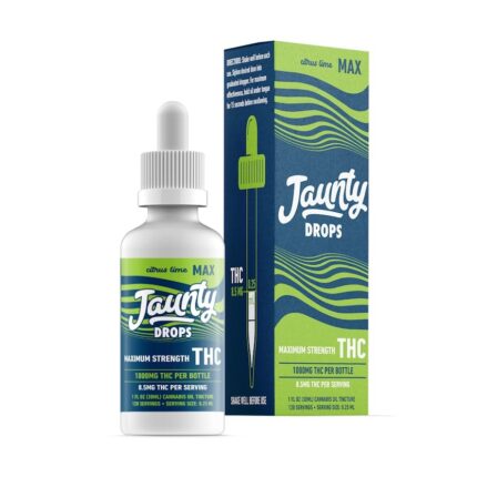 Jaunty
MAX Drops | 1000mg | Citrus Lime