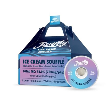 Jaunty
Ice Cream Soufflé | Cold Cure | Live Rosin | Hybrid | 1g